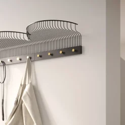 Lunett hat rack, Black