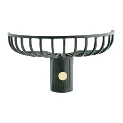 Lunett objects hat rack with hook, Black