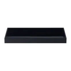 Lux lacquered decorative tray 38x19x3.5 cm, Black