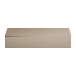 Lux lacquered storage box 38x19x7 cm, Fawn