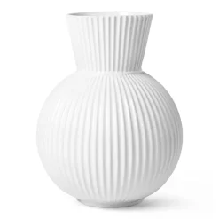 Lyngby Tura vase white, 34 cm