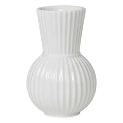 Lyngby Tura vase white, 18 cm