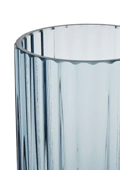 Lyngby vase glass midngiht blue, 12.5 cm