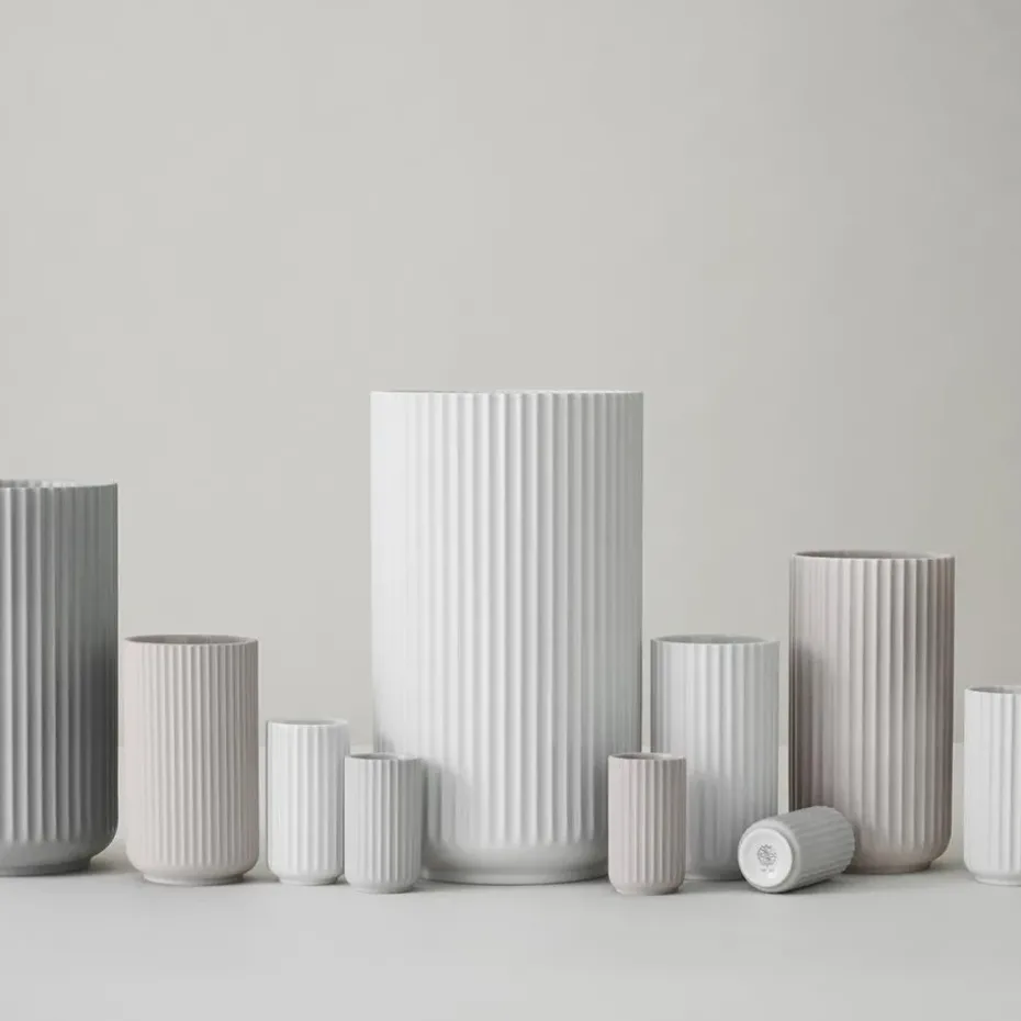 Lyngby vase white, 8 cm