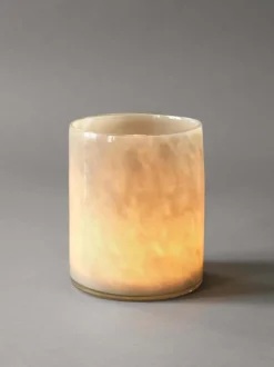 Lyric lantern L, light grey