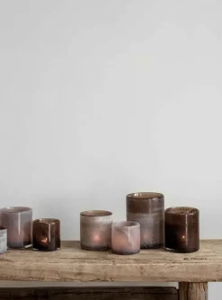 Lyric lantern M, grey purple