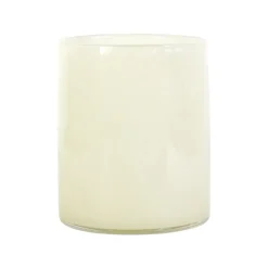 Lyric lantern M, linen (white)