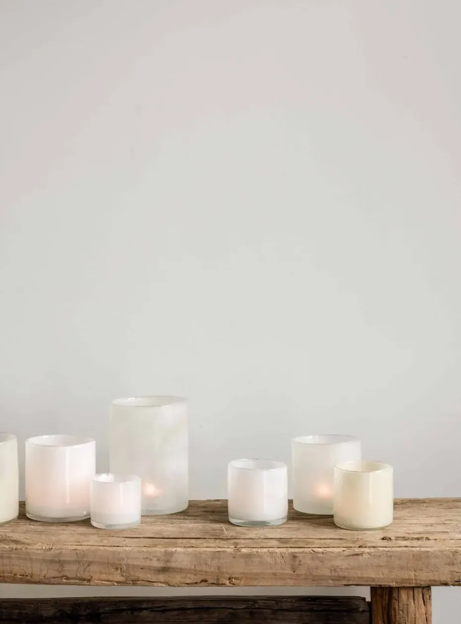 Lyric lantern M, White