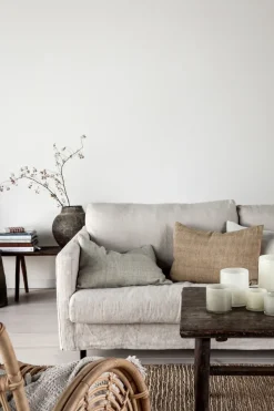 Lyric lantern XS, Linen (white)