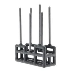 Lyst candlestick 6 candles, Black