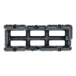 Lyst candlestick 6 candles, Black