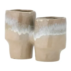 Maiak flower pot 23x16x11 cm, Brown