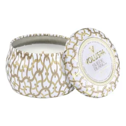 Maison Blanc Mini Tin scented 25 hours, Suede Blanc
