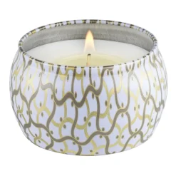 Maison Blanc Mini Tin scented 25 hours, Suede Blanc