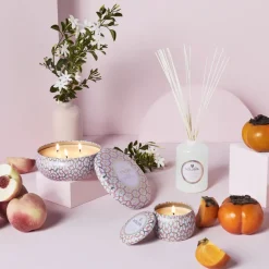 Maison Blanc Mini Tin scented 25 hours, Saijo Persimmon