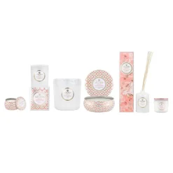 Maison Blanc 3-wick Tin scented 40 hours, Saijo Persimmon