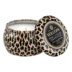 Maison Noir Mini Tin scented 25 hours, Pink Citron Grapefruit