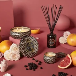 Maison Noir Mini Tin scented 25 hours, Pink Citron Grapefruit