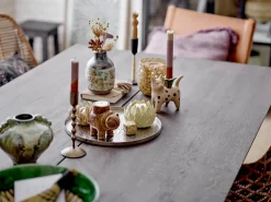 Mamie candle sticks 2 pieces, Stoneware