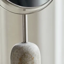 Marble double-sided mirror, Beige
