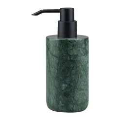 Marble soap dispenser 17.5 cm, Dark forest