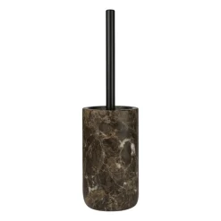 Marble toilet brush 36 cm, Brown