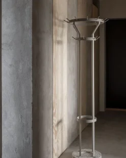 Marcel clothes hanger, Stone grey