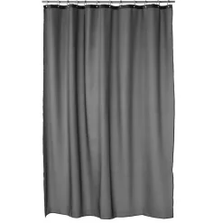Match shower curtain, graphite