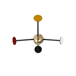 Matégot hanger, Ochre/multi