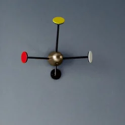 Matégot hanger, Ochre/multi