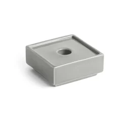 Mattone candle sticks small, Light grey