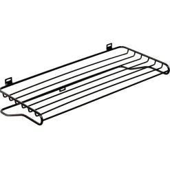 Maze shoe shelf, black