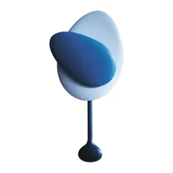 Mellow Clock wall clock, Blue