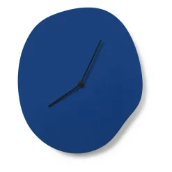 Melt wall clock 28x33 cm, Blue