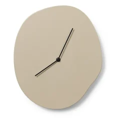 Melt wall clock 28x33 cm, Cashmere