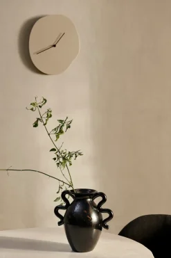 Melt wall clock 28x33 cm, Cashmere