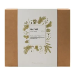 Meraki Gift Set Advent Calendar, Dark wood, Northern dawn