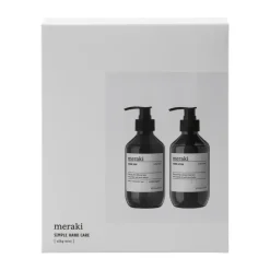 Meraki gift set hand soap with hand lotion, Silky Mist