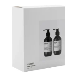 Meraki gift set hand soap with hand lotion, Silky Mist