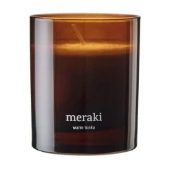 Meraki scented candle, 35 hours, Warm tonka