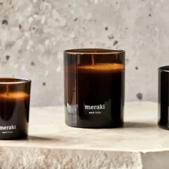 Meraki scented candle, 35 hours, Warm tonka