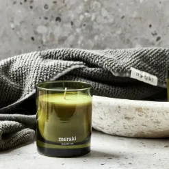 Meraki scented candle, 35 hours, Lavender rain