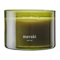 Meraki scented candle, 60 hours, Oud leaf