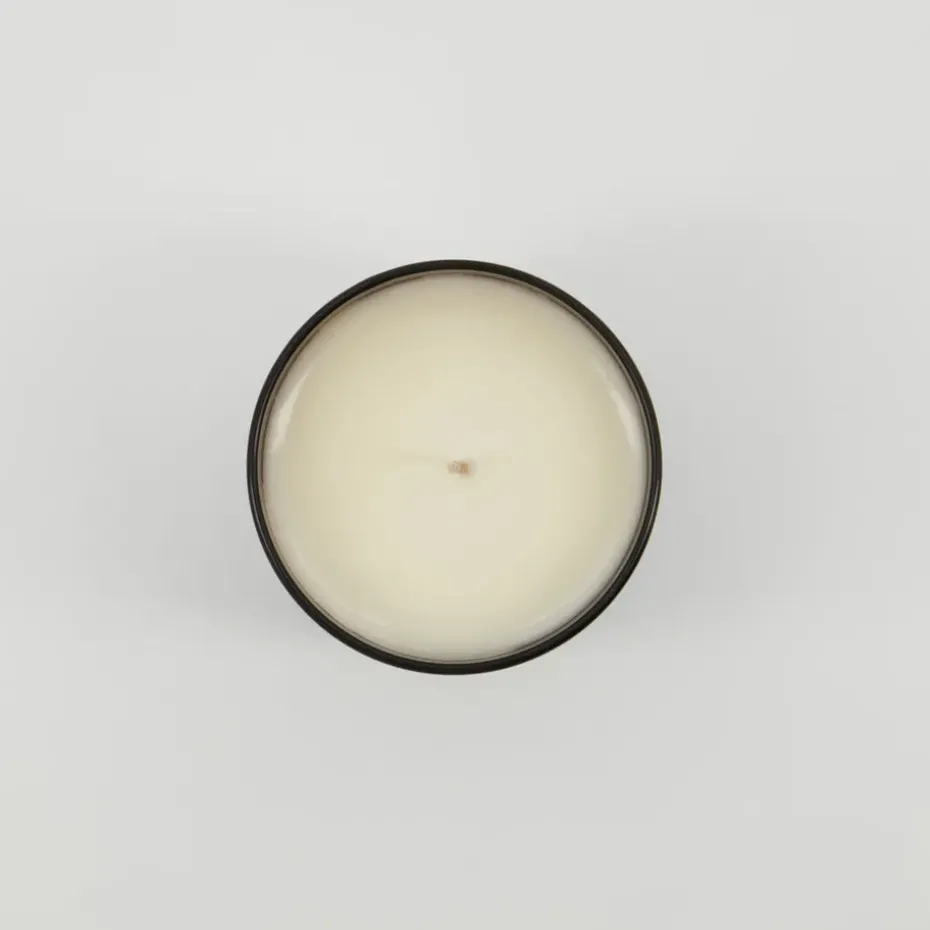 Meraki scented candle, 35 hours, Dark wood