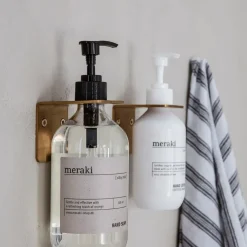 Meraki soap holder, brushed brass