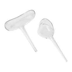 Mercury watering globe 2 parts, Clear, 12x18.5 cm