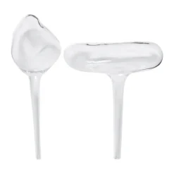 Mercury watering globe 2 parts, Clear, 12x18.5 cm