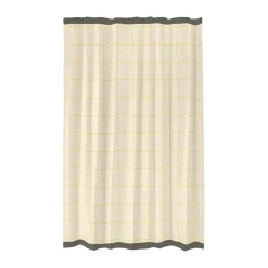 Mesh shower curtain 150x200 cm, Yellow