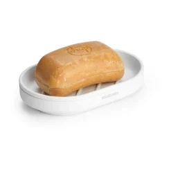 MindSet soap dish, Mineral Fresh White
