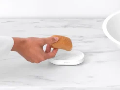 MindSet soap dish, Mineral Fresh White